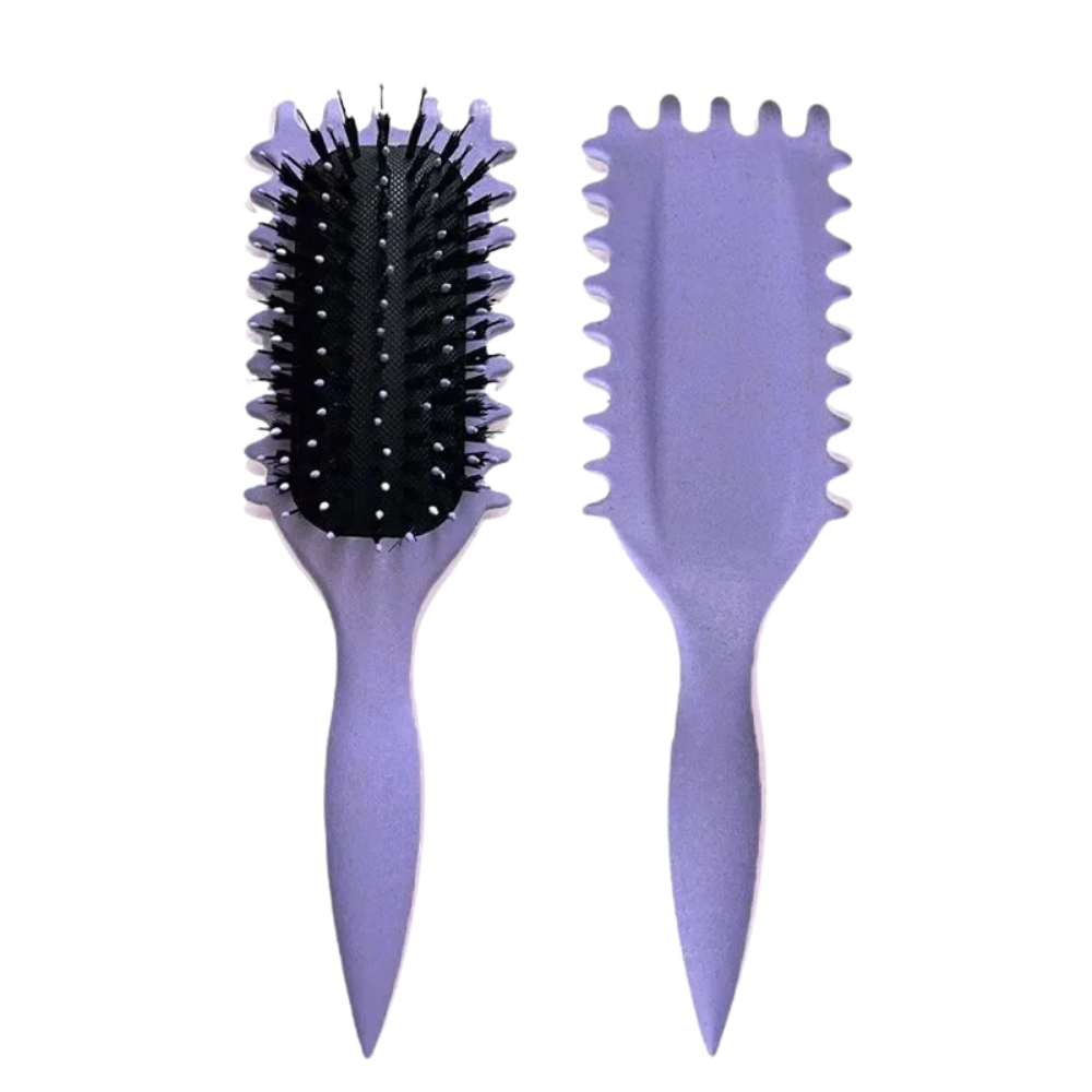 CurlEase™ - La brosse idéale pour des boucles bien définies
