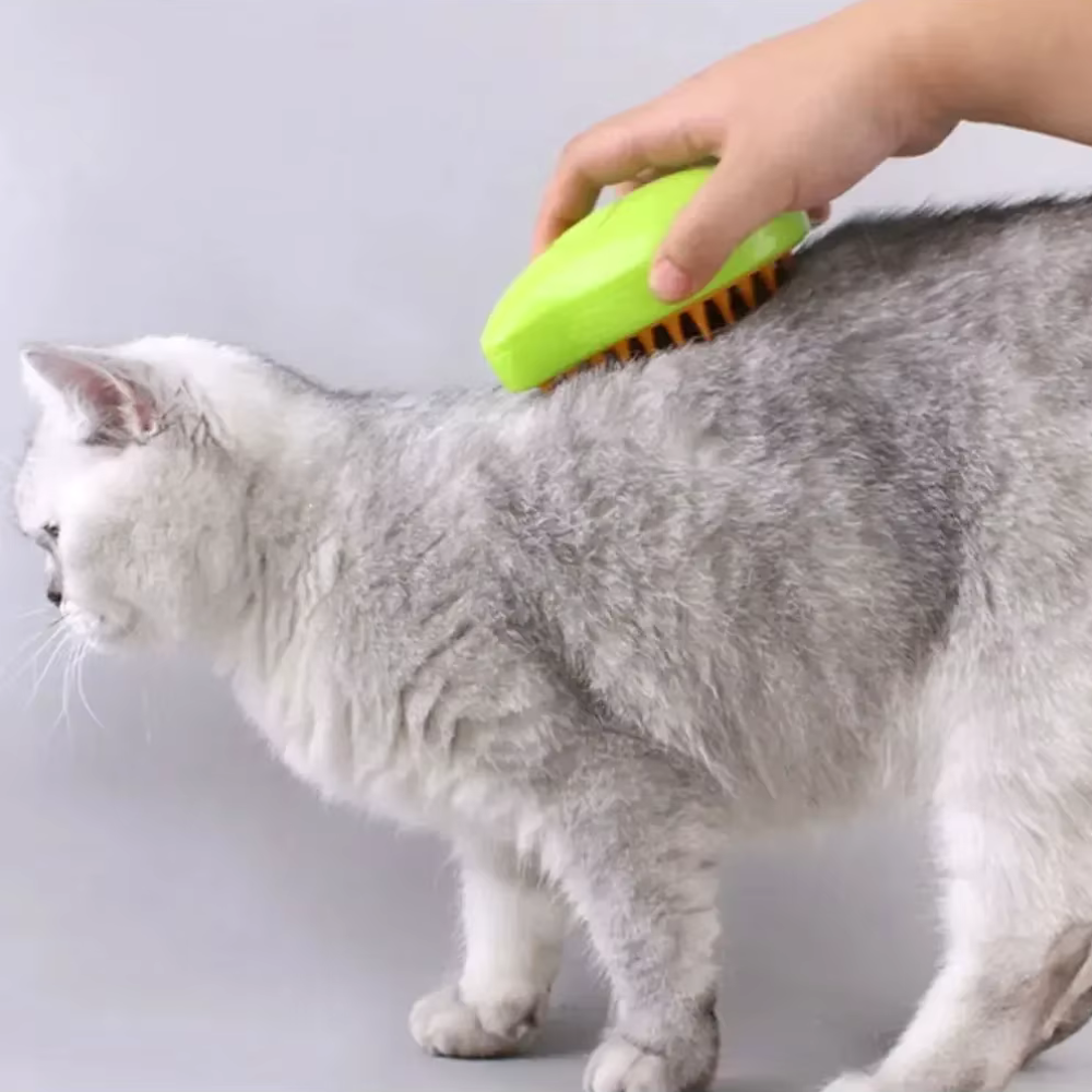 Steamy Cat - Brosse à vapeur pour chats