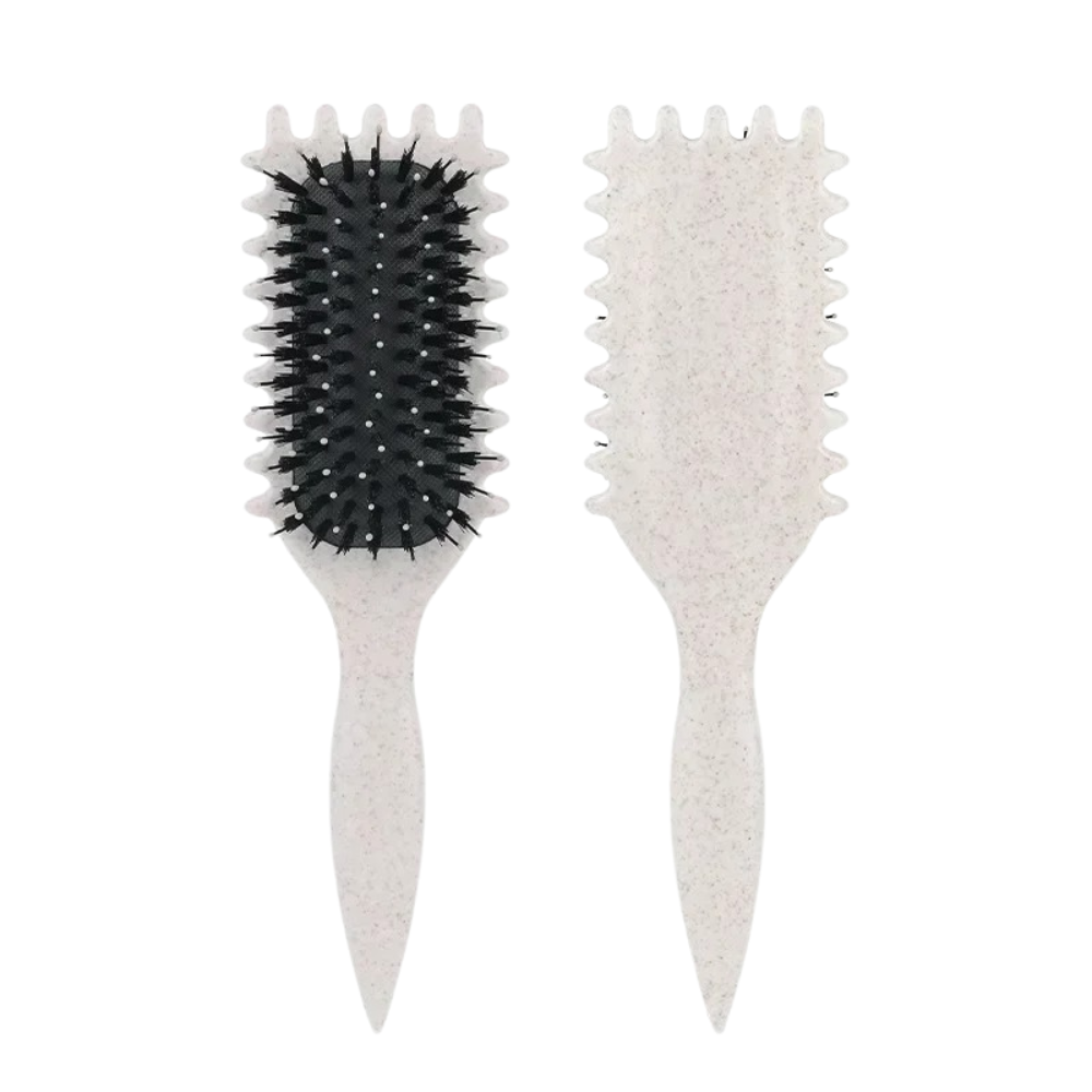 CurlEase™ - La brosse idéale pour des boucles bien définies
