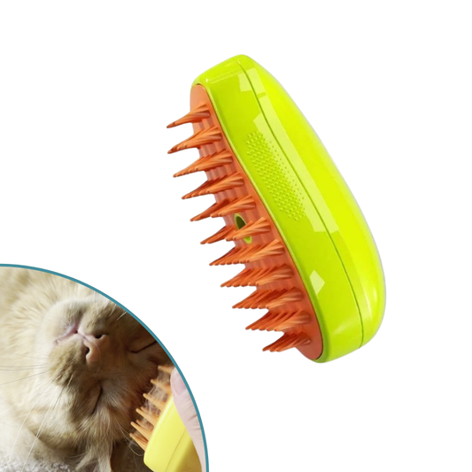 Steamy Cat - Brosse à vapeur pour chats