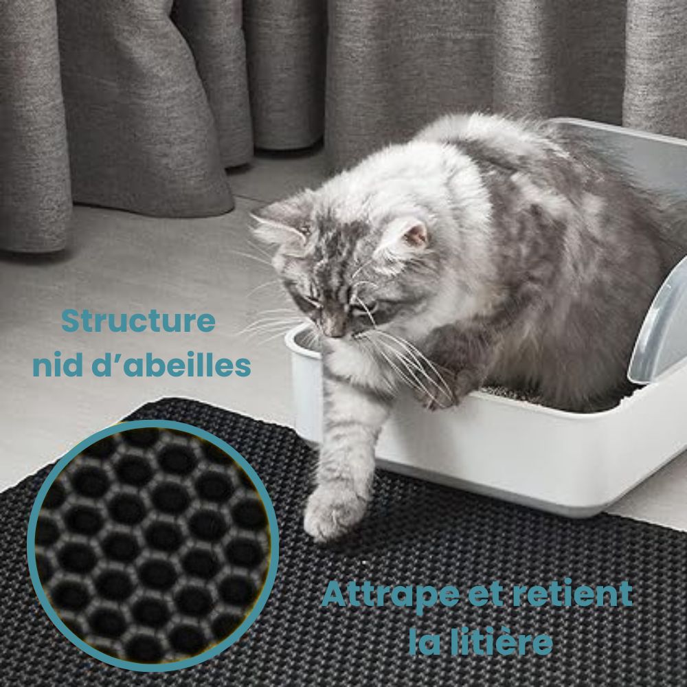 Tapis de litière pour Chats
