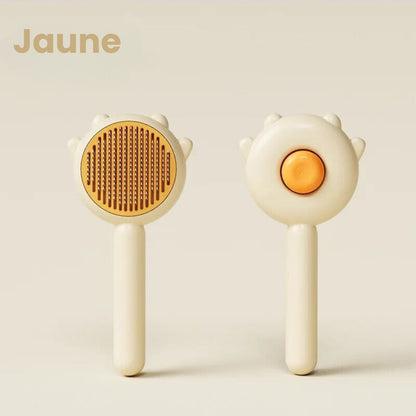 PeluFélin - Brosse pour chats auto-nettoyante